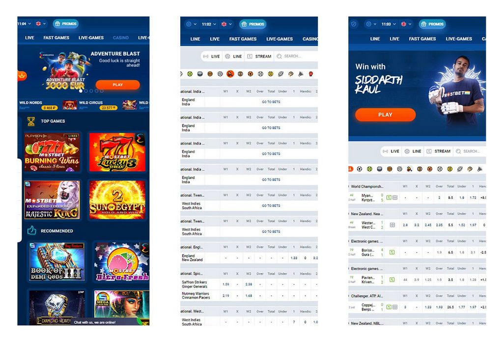 Casino en línea Mostbet [2025]